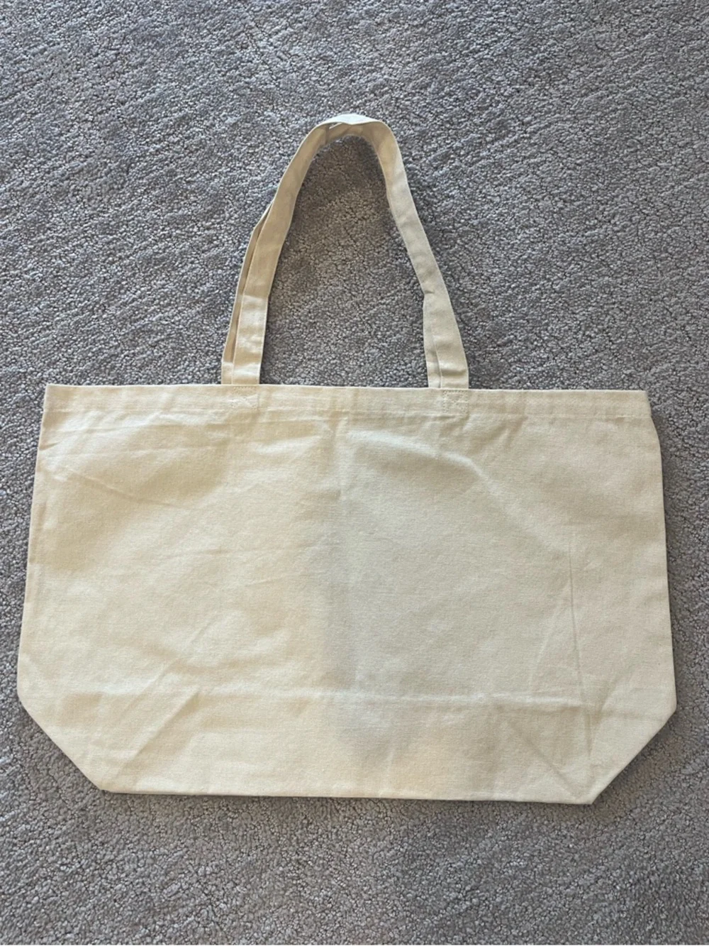 Sezane Limited Edition Canvas Heart Tote Bag, Ivory, Red Heart, Never Used, NEW